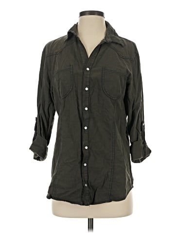 Millau 3/4 Sleeve Button-Down Shirt (view 1)