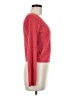 Moda International Red Silk Pullover Sweater Size M - photo 4