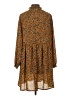 Monki 100% Polyester Print Yellow Casual Dress Size S - photo 2