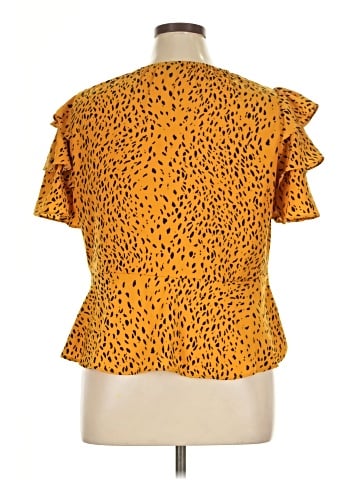 Who What Wear Short Sleeve Blouse (view 2)