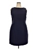 AGB Solid Blue Cocktail Dress Size 18 - photo 1
