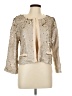 Blank London 100% Viscose Metallic Gold Jacket Size L - photo 1