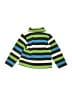 Carter's 100% Polyester Stripes Green Fleece Jacket 12-18 MO / 18 MO - photo 2