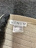 Venus 100% Viscose Color Block Tan Pullover Sweater Size L - photo 7
