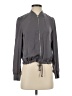 Divided by H&M 100% Polyester Gray Track Jacket Size 4 - photo 1