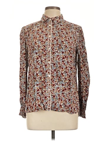 Max Studio Long Sleeve Button-Down Shirt (view 1)
