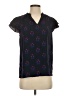 41Hawthorn 100% Recycled Polyester Black Short Sleeve Blouse Size S - photo 1