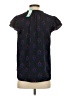 41Hawthorn 100% Recycled Polyester Black Short Sleeve Blouse Size S - photo 2