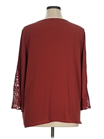 Joan Rivers 3/4 Sleeve Top (view 2)
