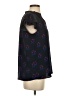 41Hawthorn 100% Recycled Polyester Black Short Sleeve Blouse Size S - photo 4