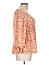 Mittoshop 100% Polyester Orange 3/4 Sleeve Blouse Size L - photo 4