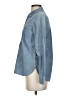 Gap Outlet Blue Long Sleeve Button-Down Shirt Size XS - photo 5