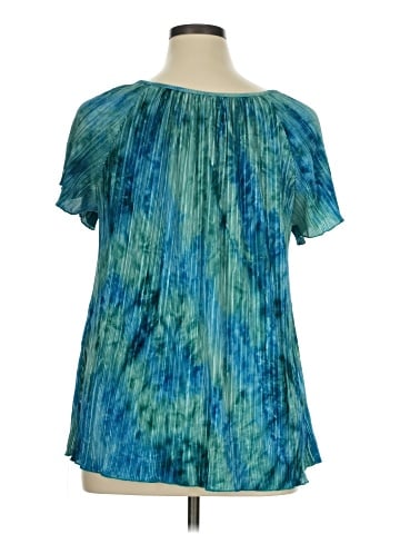 Essentials Short Sleeve Blouse (view 2)