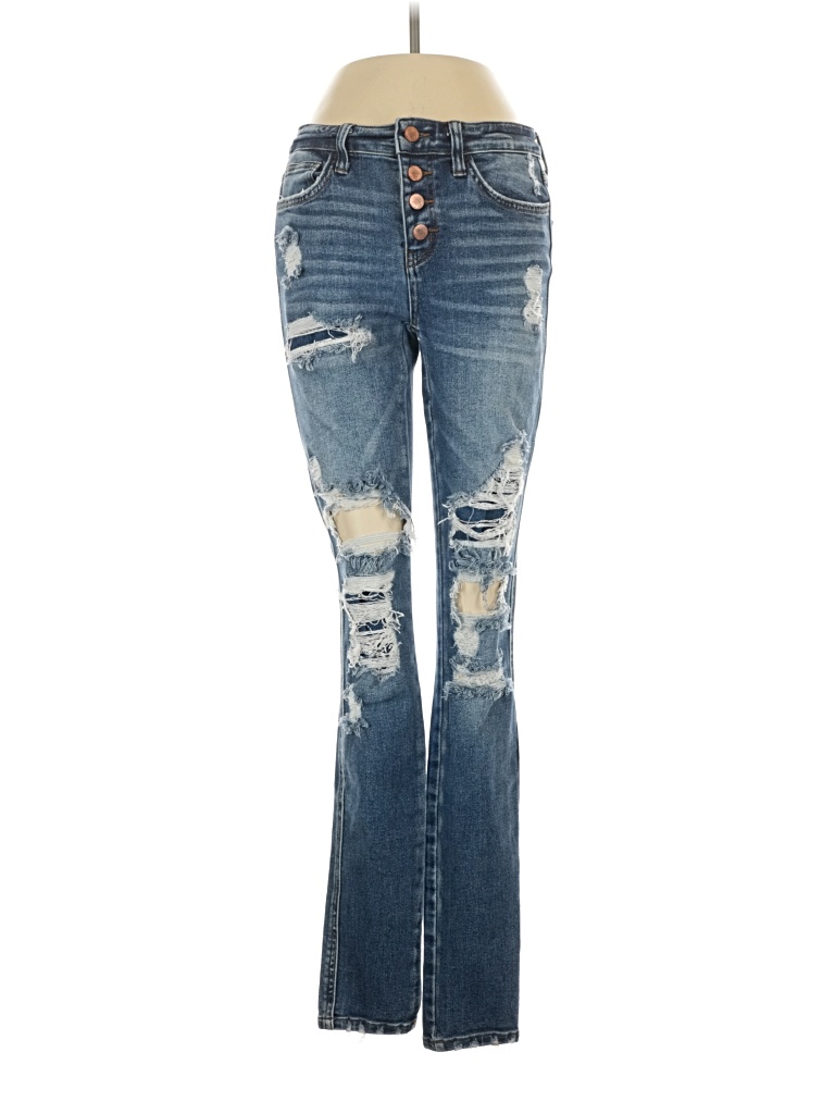 Pre-owned Flying Monkey Jeans In Blue