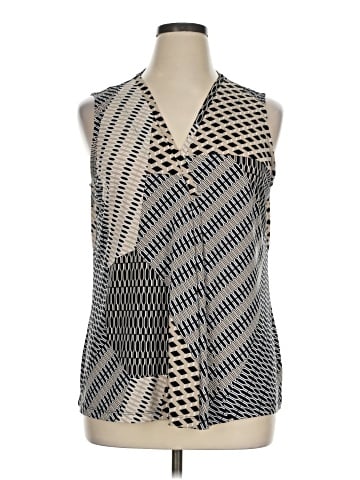 Dana Buchman Sleeveless Blouse (view 1)