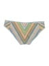 Becca Chevron-herringbone Blue Swimsuit Bottoms Size M - photo 2