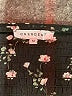 Crescent Floral Black Cocktail Dress Size M - photo 7