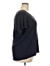 Fashion Bug Black Short Sleeve Top Size 30 - 32 - photo 4