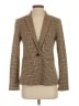 Ann Taylor Houndstooth Brown Blazer Size 0 - photo 1