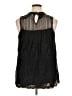 Xhilaration Black Sleeveless Blouse Size XL - photo 2