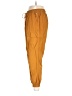 Calia Solid Yellow Cargo Pants Size M - photo 5