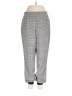Alice + Olivia Houndstooth Gray Casual Pants Size 6 - photo 1
