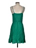 Alya Solid Green Casual Dress Size S - photo 2