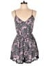 Wild Pearl 100% Rayon Paisley Purple Romper Size L - photo 1