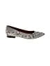 Donald J Pliner 100% Leather Snake Print Gray Flats Size 10 - photo 1