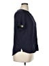 Amazon Essentials 100% Viscose Blue Short Sleeve Blouse Size XL - photo 4
