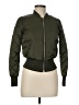Divided by H&M 100% Polyester Solid Green Jacket Size 6 - photo 1