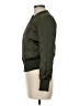 Divided by H&M 100% Polyester Solid Green Jacket Size 6 - photo 5
