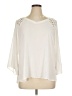 Sami & JO 100% Polyester Ivory 3/4 Sleeve Blouse Size XL - photo 1