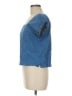 Madewell Blue Short Sleeve Top Size M - photo 5