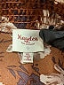 Hayden 100% Polyester Print Brown Long Sleeve Blouse Size XL - photo 7