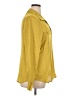 Travelsmith 100% Polyester Yellow Long Sleeve Blouse Size XL - photo 4