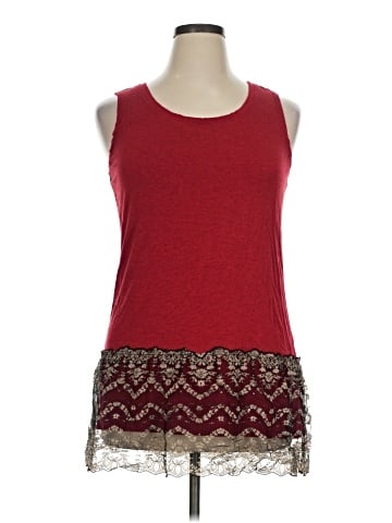 LOGO by Lori Goldstein Tank Top (view 1)