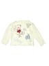 Zara Ivory Long Sleeve T-Shirt Size 2 - photo 1