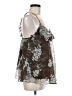 Kische Brown Sleeveless Blouse Size M - photo 4