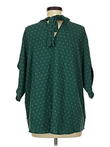 Angashion 3/4 Sleeve Blouse (view 2)