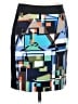 Etcetera Graphic Blue Casual Skirt Size 4 - photo 1