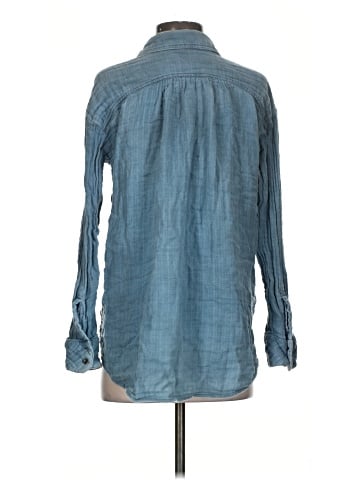 Free People Long Sleeve Button-Down Shirt (view 2)