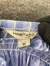Habitual 100% Polyester Blue Short Sleeve Blouse Size 12 - photo 3