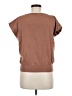 Max Studio Brown Short Sleeve T-Shirt Size M - photo 2