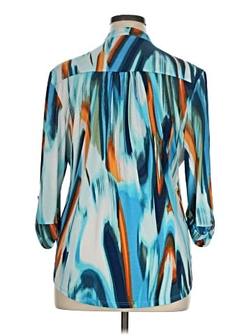 New Directions 3/4 Sleeve Blouse (view 2)