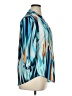 New Directions Blue 3/4 Sleeve Blouse Size XL - photo 4