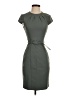 H&M Solid Gray Casual Dress Size XS - photo 1