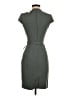 H&M Solid Gray Casual Dress Size XS - photo 2
