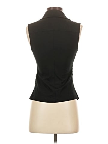 Banana Republic Factory Store Sleeveless Button-Down Shirt (view 2)
