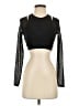 Alo Black Long Sleeve Top Size S (estimated) - photo 1